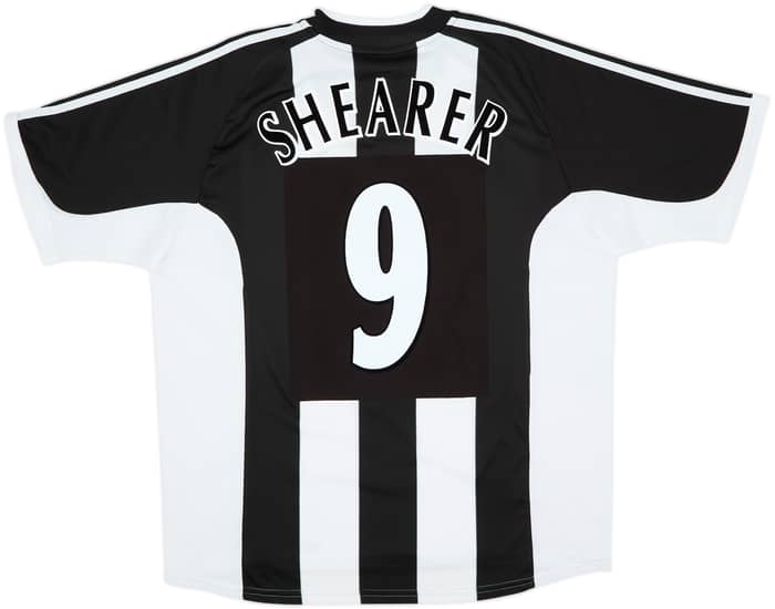 2001-03 Newcastle Home Shirt Shearer #9 - 7/10 - (XL)