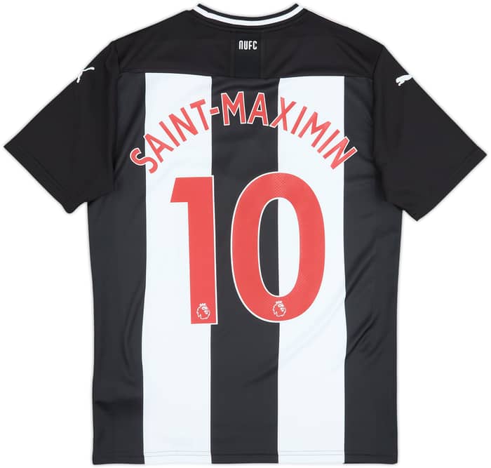 2019-20 Newcastle Home Shirt Saint-Maximin #10 - 8/10 - (S)