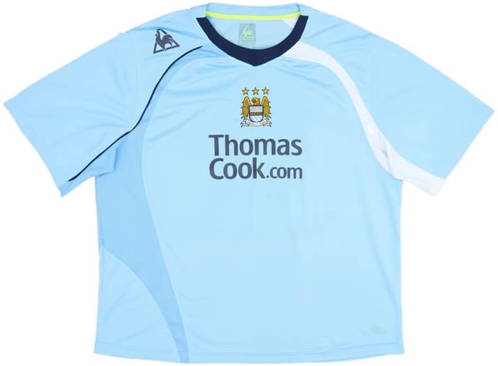 Camiseta de local del Manchester City 2008-09 Elano #11 - 6/10 - (3XL)