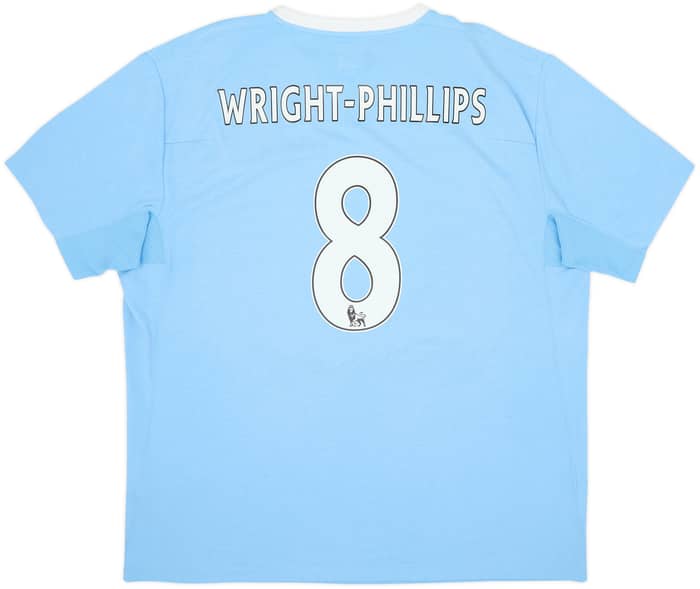 Camiseta de local del Manchester City 2009-10 Wright-Phillips #8 - 8/10 - (XL)