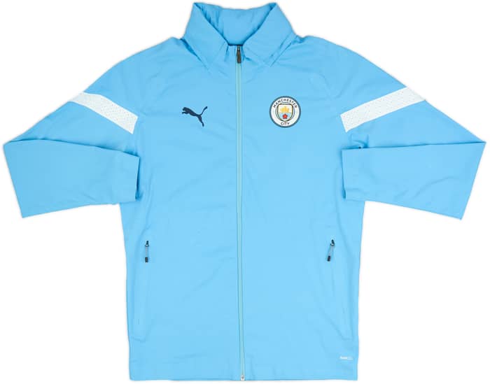 2022-23 Manchester City Puma Hooded Rain Jacket - 6/10 - (XL)