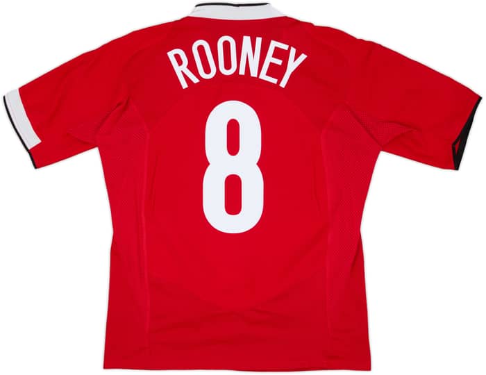 2004-06 Manchester United Home Shirt Rooney #8 - 10/10 - (M)