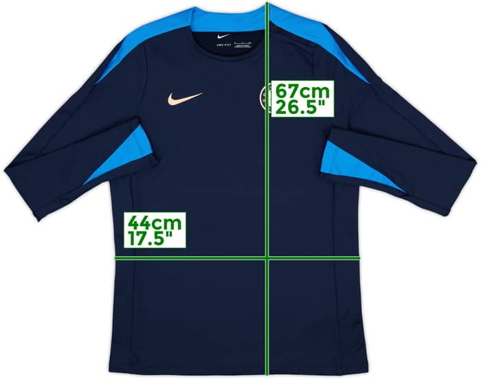 2024-25 Chelsea Nike Drill Top - 10/10 - (Women's S)