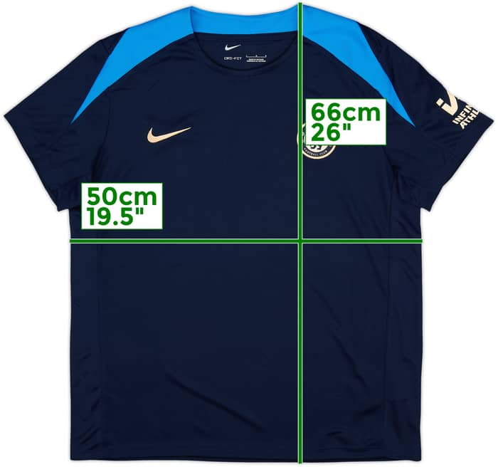 Camiseta Nike de entrenamiento del Chelsea 2024-25 - 10/10 - (Mujeres L)