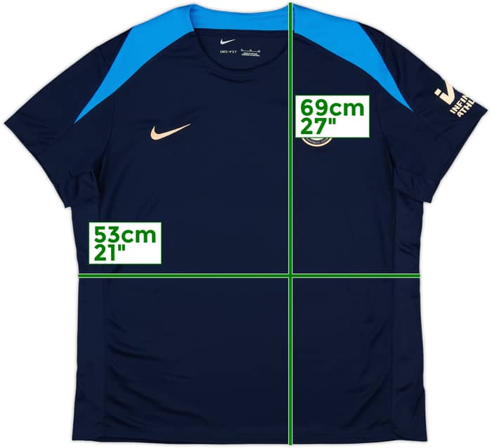 Camiseta Nike de entrenamiento del Chelsea 2024-25 - 10/10 - (Mujeres XL)
