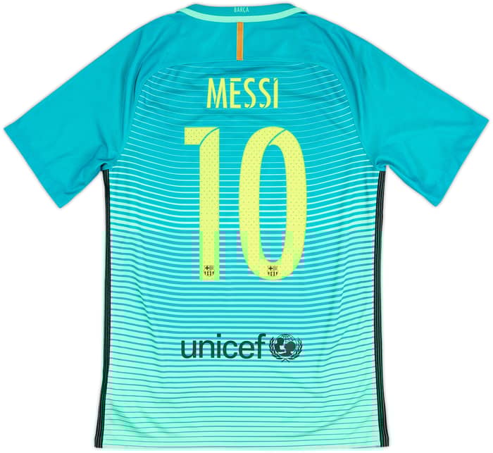 2016-17 Barcelona Third Shirt Messi #10 - 8/10 - (S)
