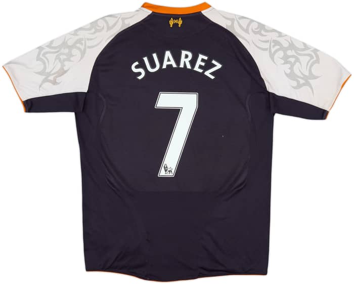 2012-13 Liverpool Third Shirt Suarez #7 - 6/10 - (L)