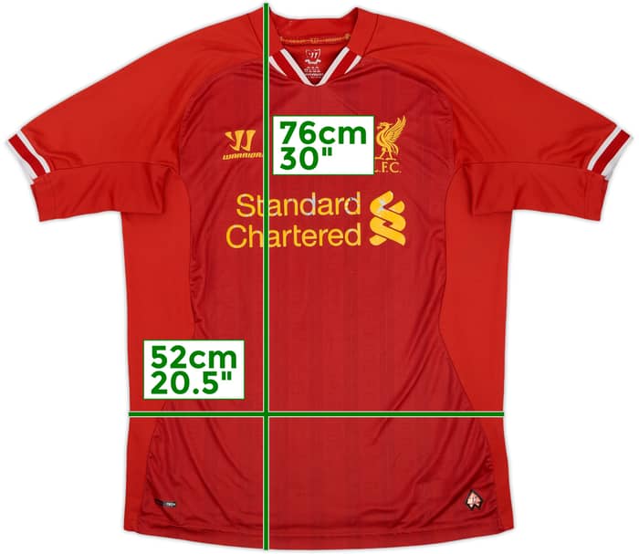 2013-14 Liverpool Home Shirt - 4/10 - (L)