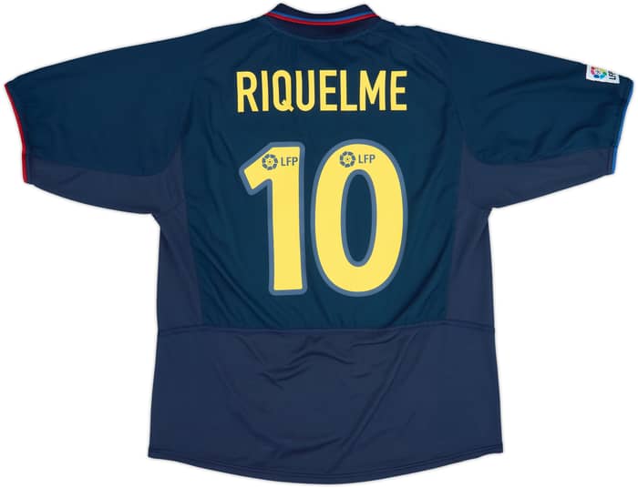 2002-03 Barcelona Away Shirt Riquelme #10 - 8/10 - (L)