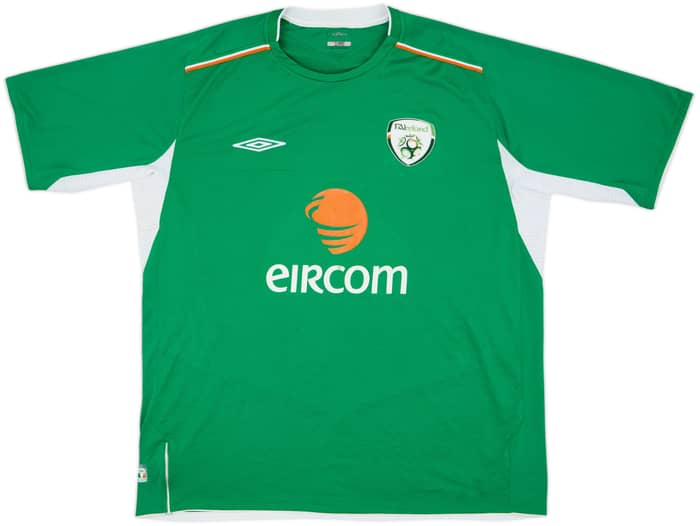 2004-06 Ireland Home Shirt Keane #10 - 6/10 - (XL)