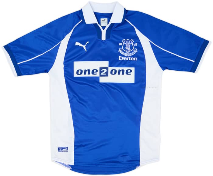 2000-02 Everton Home Shirt Rooney #18 - 7/10 - (S)