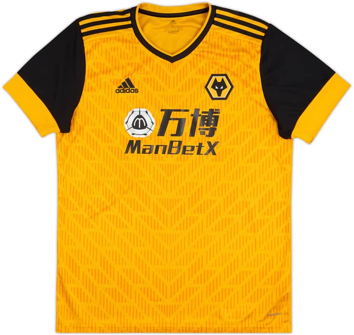 2020-21 Wolves Home Shirt Neves #8 - 6/10 - (L)