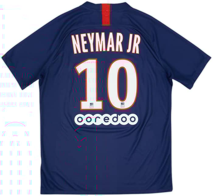 2019-20 Paris Saint-Germain Home Shirt Neymar Jr #10 - 8/10 - (L)