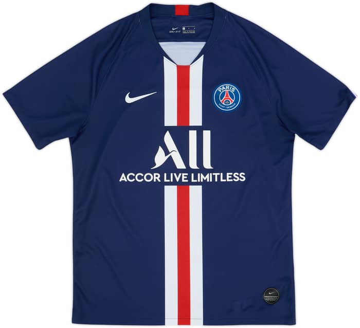2019-20 Paris Saint-Germain Home Shirt Neymar Jr #10 - 8/10 - (L)
