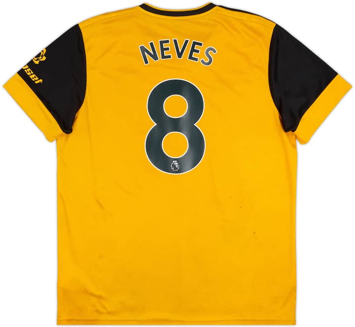 2020-21 Wolves Home Shirt Neves #8 - 6/10 - (XL)