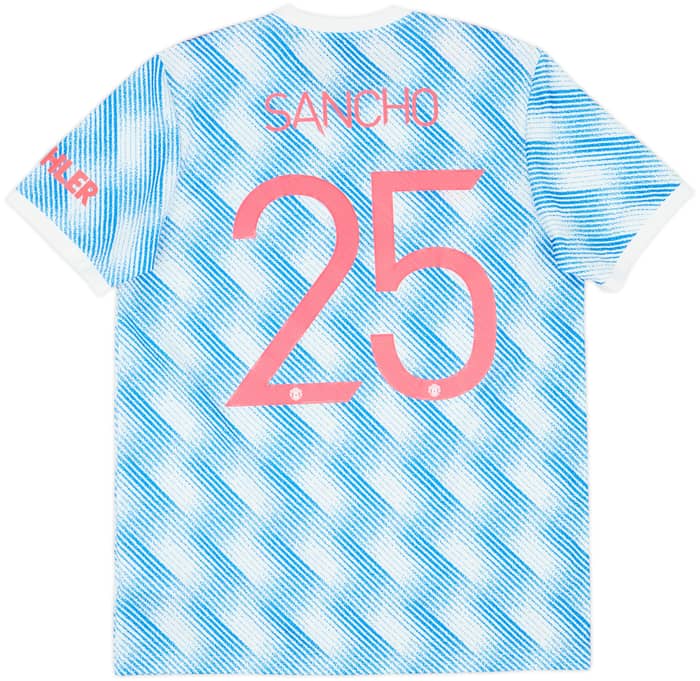 2021-22 Manchester United Away Shirt Sancho #25 - 10/10 - (L)