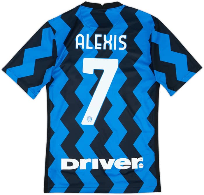 2020-21 Inter Milan Home Shirt Alexis #7 - 8/10 - (XS)