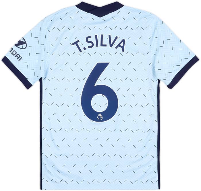 2020-21 Chelsea Away Shirt T.Silva #6 - 8/10 - (S)