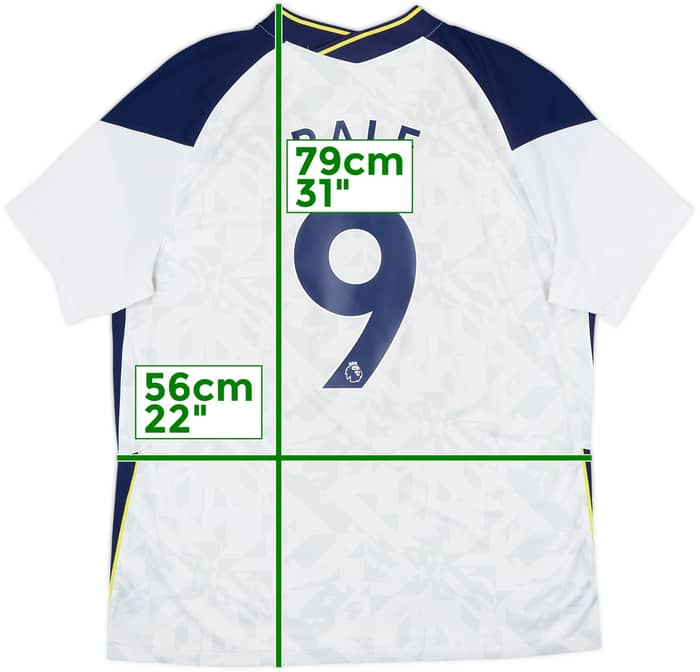 2020-21 Tottenham Home Shirt Bale #9 - 7/10 - (XL)
