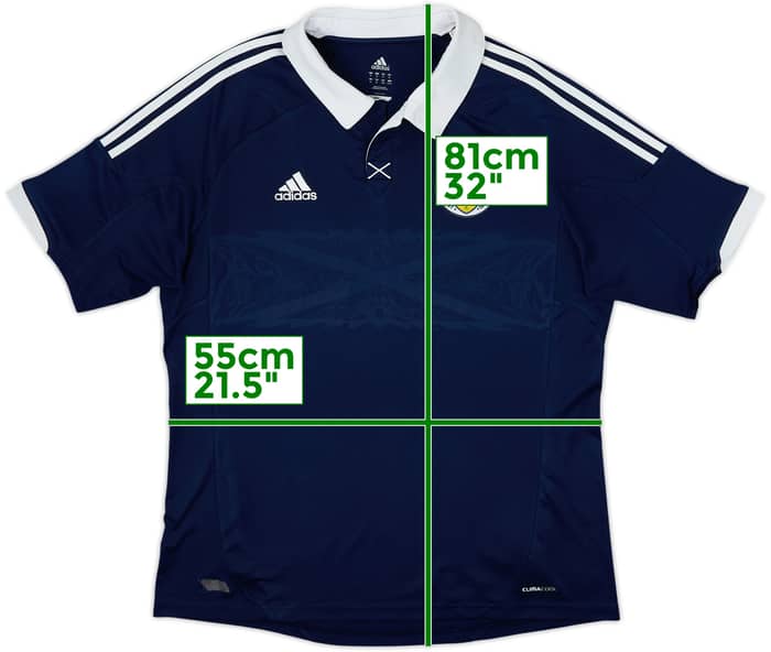 2011-13 Scotland Home Shirt - 7/10 - (XL)