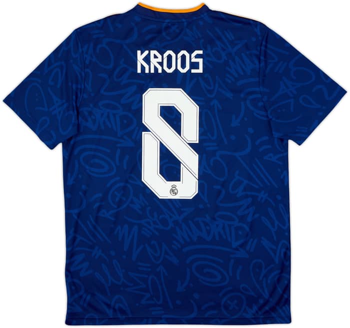 2021-22 Real Madrid Away Shirt Kroos #8 - 8/10 - (L)