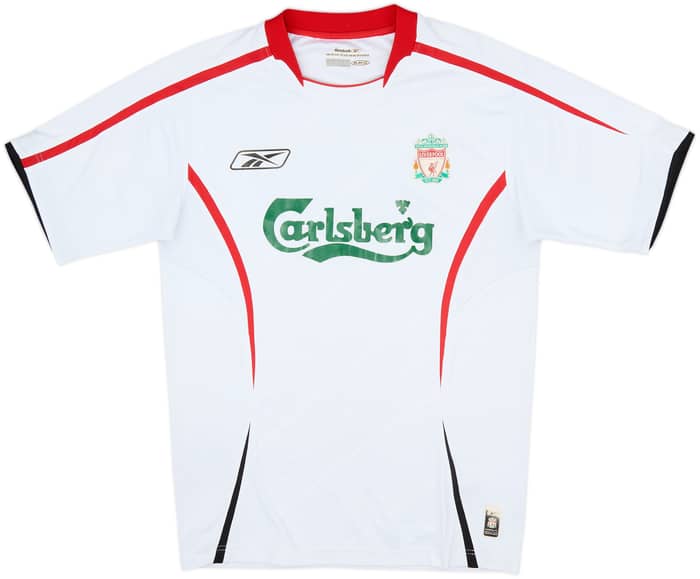 2005-06 Liverpool Away Shirt Gerrard #8 - 9/10 - (S)
