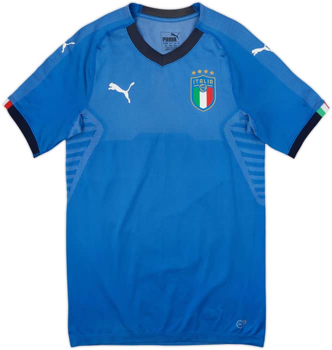 2018-19 Italy Authentic Home Shirt - 6/10 - (L)