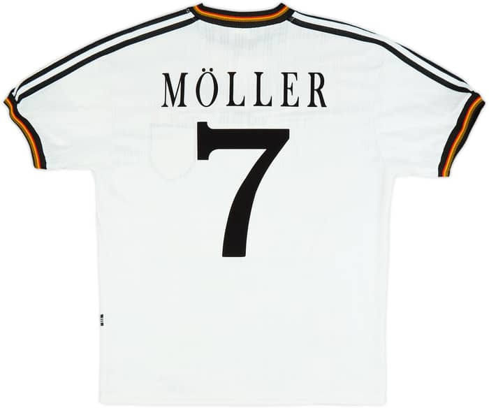 1996-98 Germany Home Shirt Moller #7 - 6/10 - (L)
