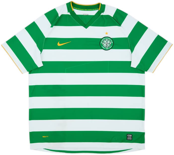 2008-10 Celtic Home Shirt - 4/10 - (XL)