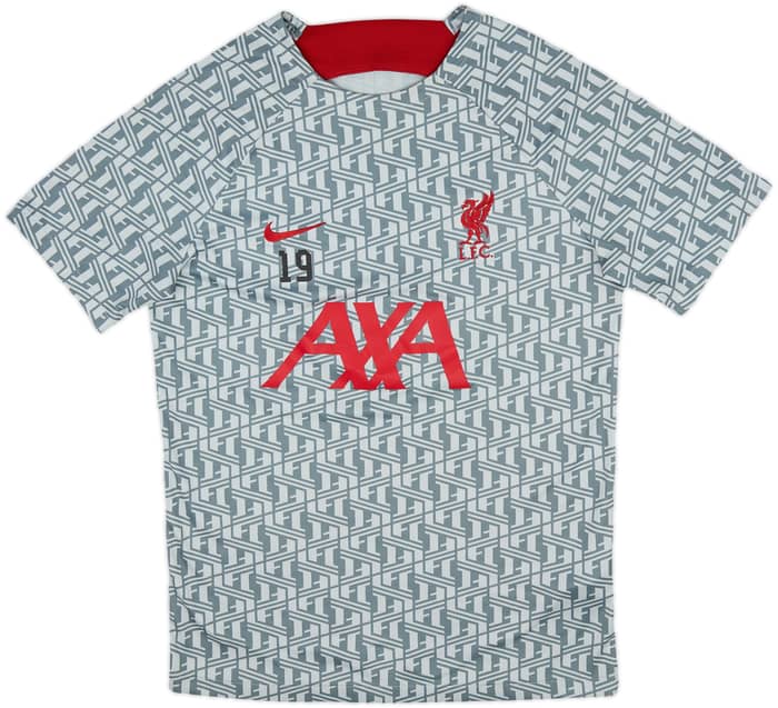 2022-23 Liverpool Player Issue Nike Training Shirt #19 - 9/10 - (S)