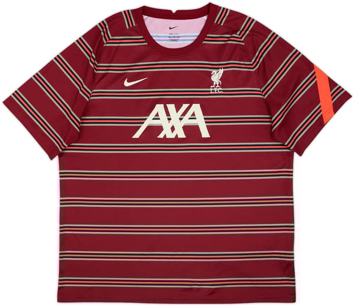 2021-22 Liverpool Nike Training Shirt - 9/10 - (XXL)