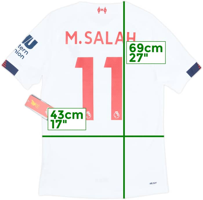 2019-20 Liverpool Authentic Away Shirt M.Salah #11 (S)