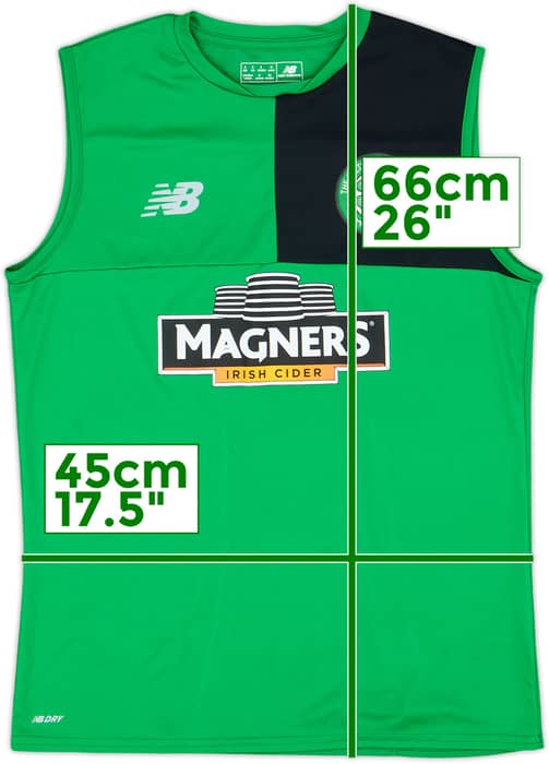 2015-16 Celtic New Balance Training Vest - 10/10 - (S)