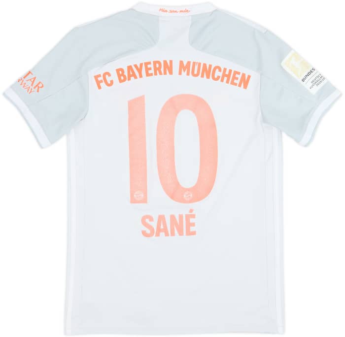 2020-21 Bayern Munich Away Shirt Sane #10 - 4/10 - (S)