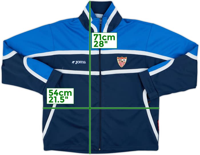 2001-02 Sevilla Joma Chaqueta deportiva - 6/10 - (XL.Boys)