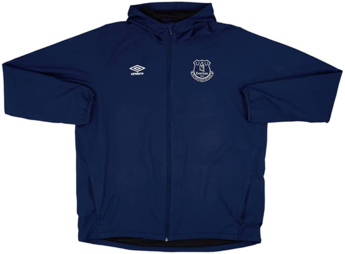 2015-16 Everton Umbro Hooded Track Jacket - 8/10 - (XXL)