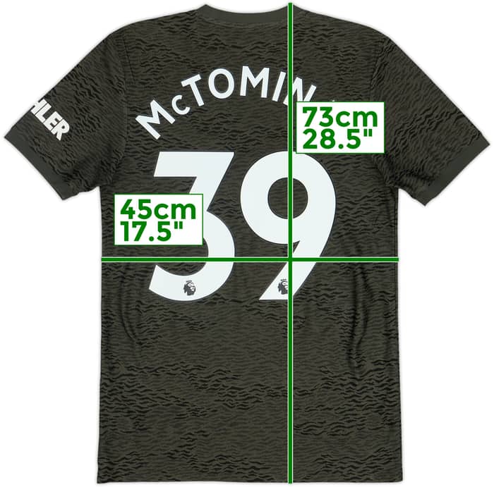 2020-21 Manchester United Away Shirt McTominay #39 - 9/10 - (S)