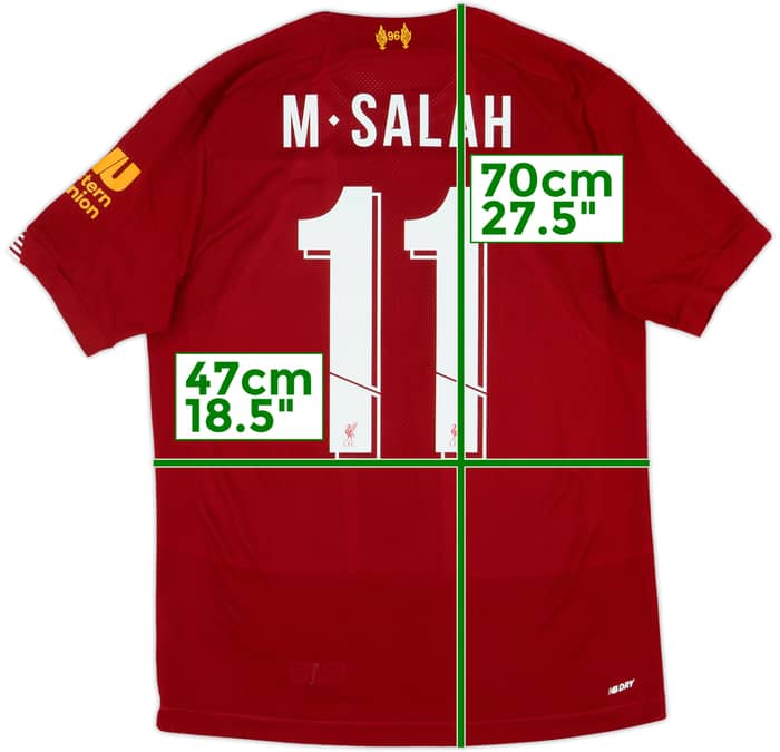 Camiseta de local del Liverpool 2019-20 M. Salah #11 - 8/10 - (S)