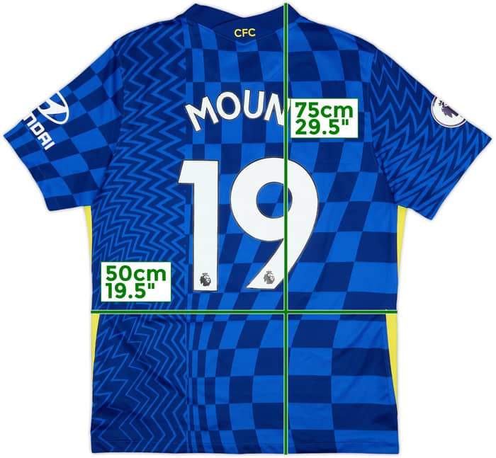 Camiseta de local del Chelsea 2021-22 Mount #19 - 9/10 - (L)