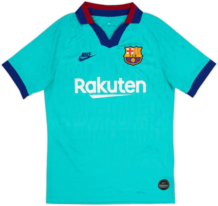 2019-20 Barcelona Tercera Camiseta CL Messi #10 - 9/10 - (S)