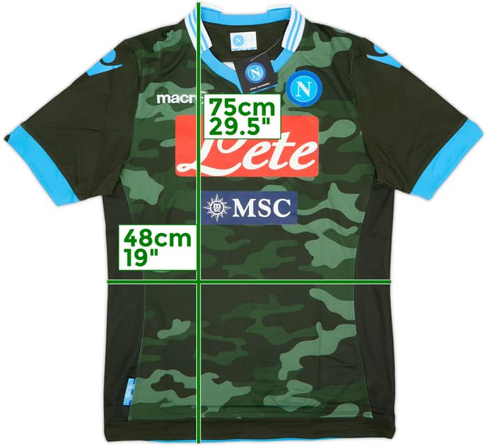 Camiseta de visitante del Napoli 2013-14 (XL)