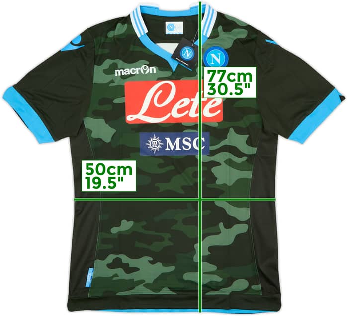 Camiseta de visitante del Napoli 2013-14 (XXL)