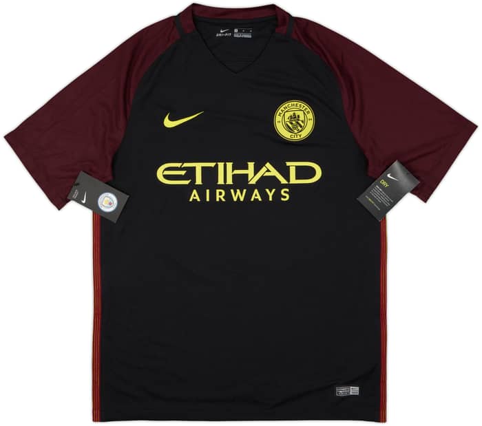 2016-17 Manchester City Away Shirt Silva #21 (M)