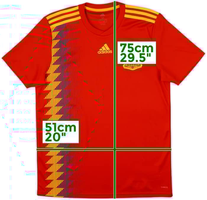 2018-19 Spain Home Shirt - 7/10 - (M)