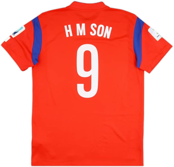 2014-15 South Korea Home Shirt H M Son #9 - 6/10 - (L)