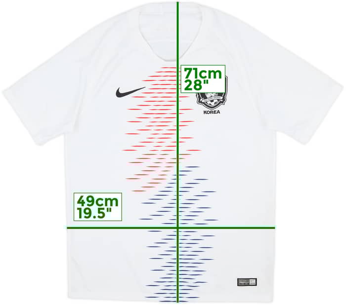 2018-19 South Korea Away Shirt - 7/10 - (L)
