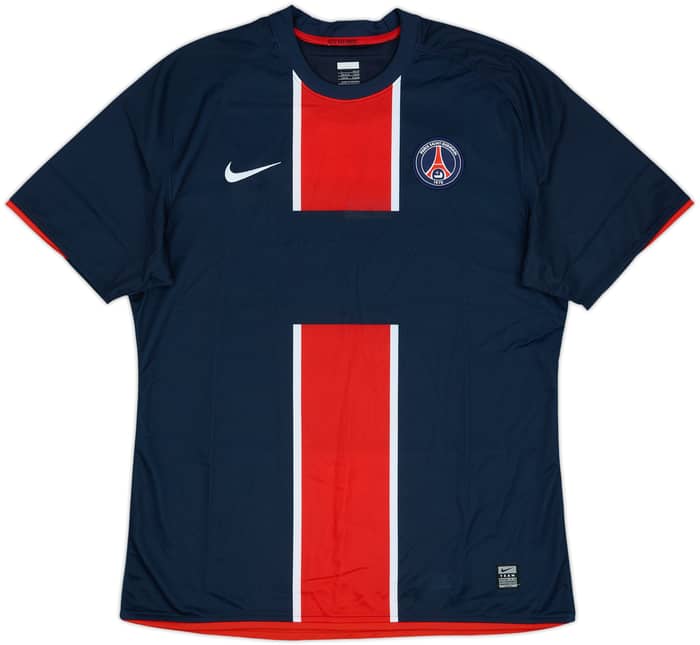 Camiseta de local versión jugador del Paris Saint-Germain 2008-09 Makelele #4 - 7/10 - (L)