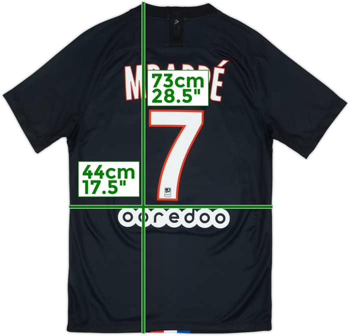 2019-20 Paris Saint-Germain Fourth Shirt Mbappe #7 - 6/10 - (S)