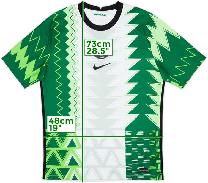 2020-21 Nigeria Home Shirt - 7/10 - (M)