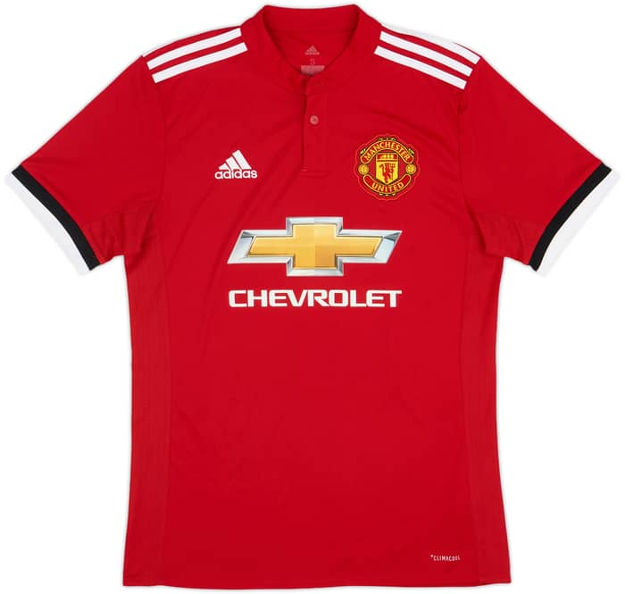 2017-18 Manchester United Home Shirt Ibrahimovic #10 - 7/10 - (S)